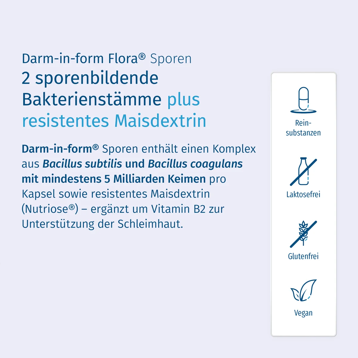 Darm-in-form Flora® Sporen