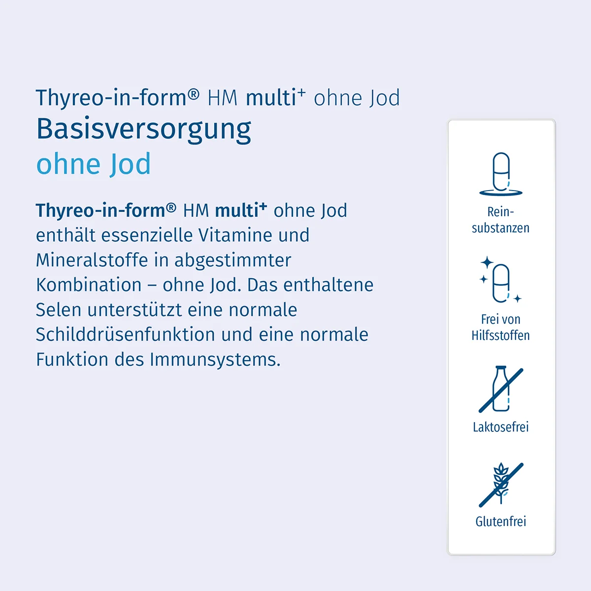 Thyreo-in-form® HM multi+ (ohne Jod)