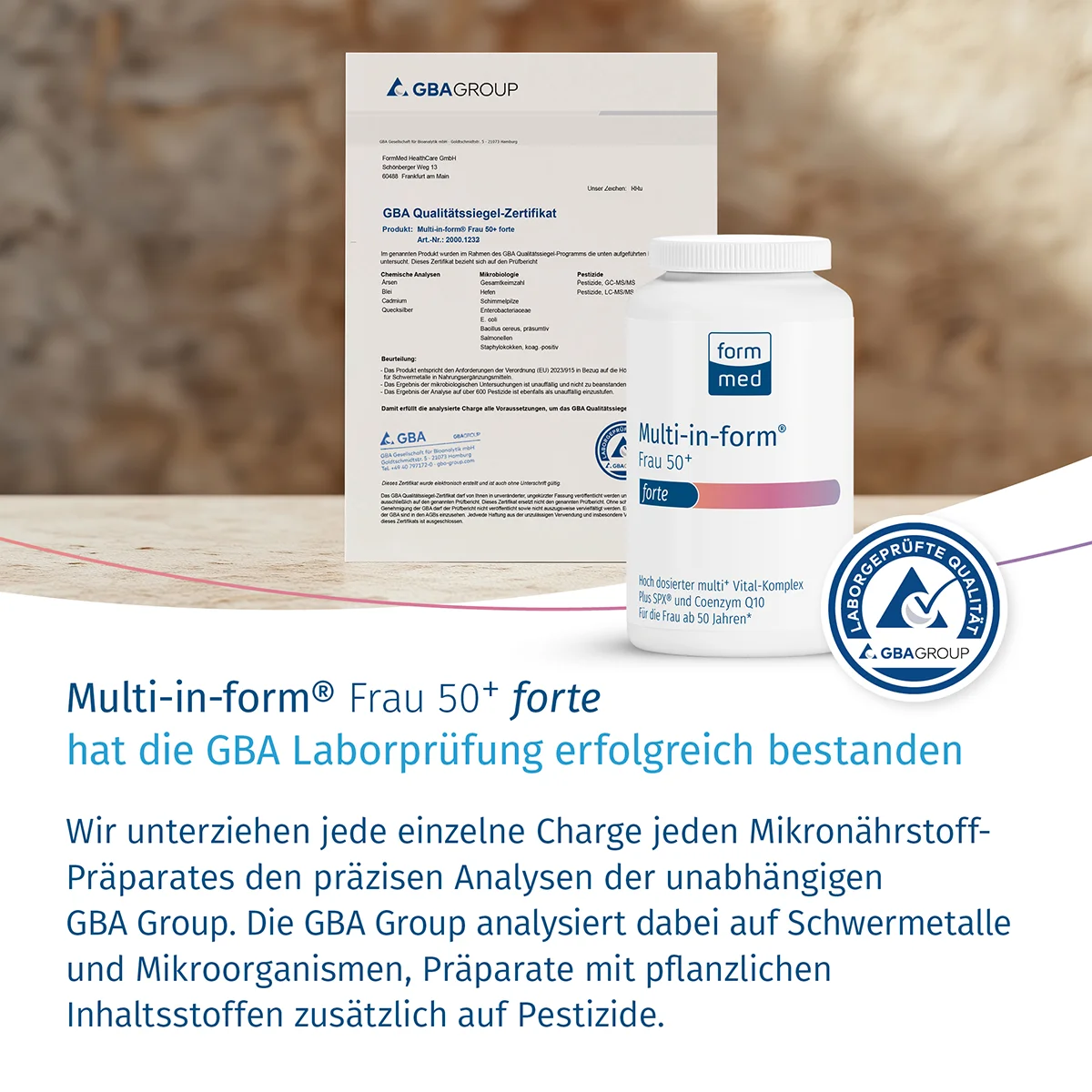 Multi-in-form® Frau 50+ forte Multi-in-form® Frau 50+ forte