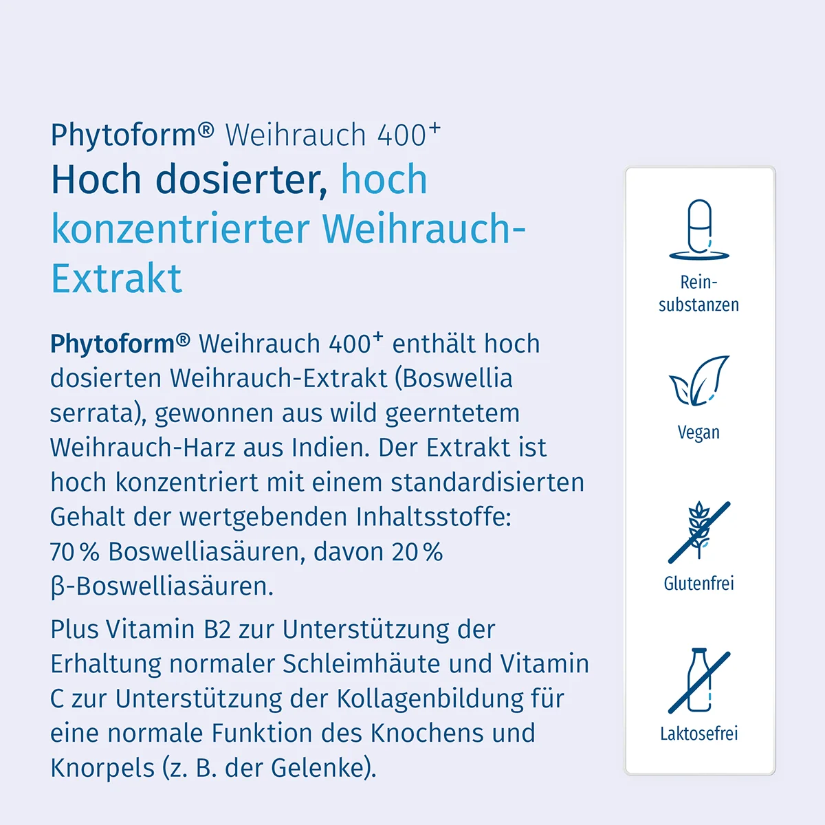 Phytoform® Weihrauch 400+ Phytoform® Weihrauch 400+
