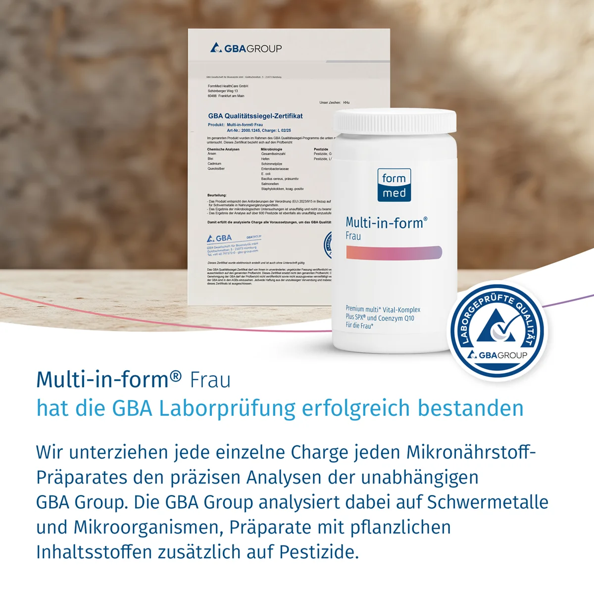 Multi-in-form® Frau Multi-in-form® Frau