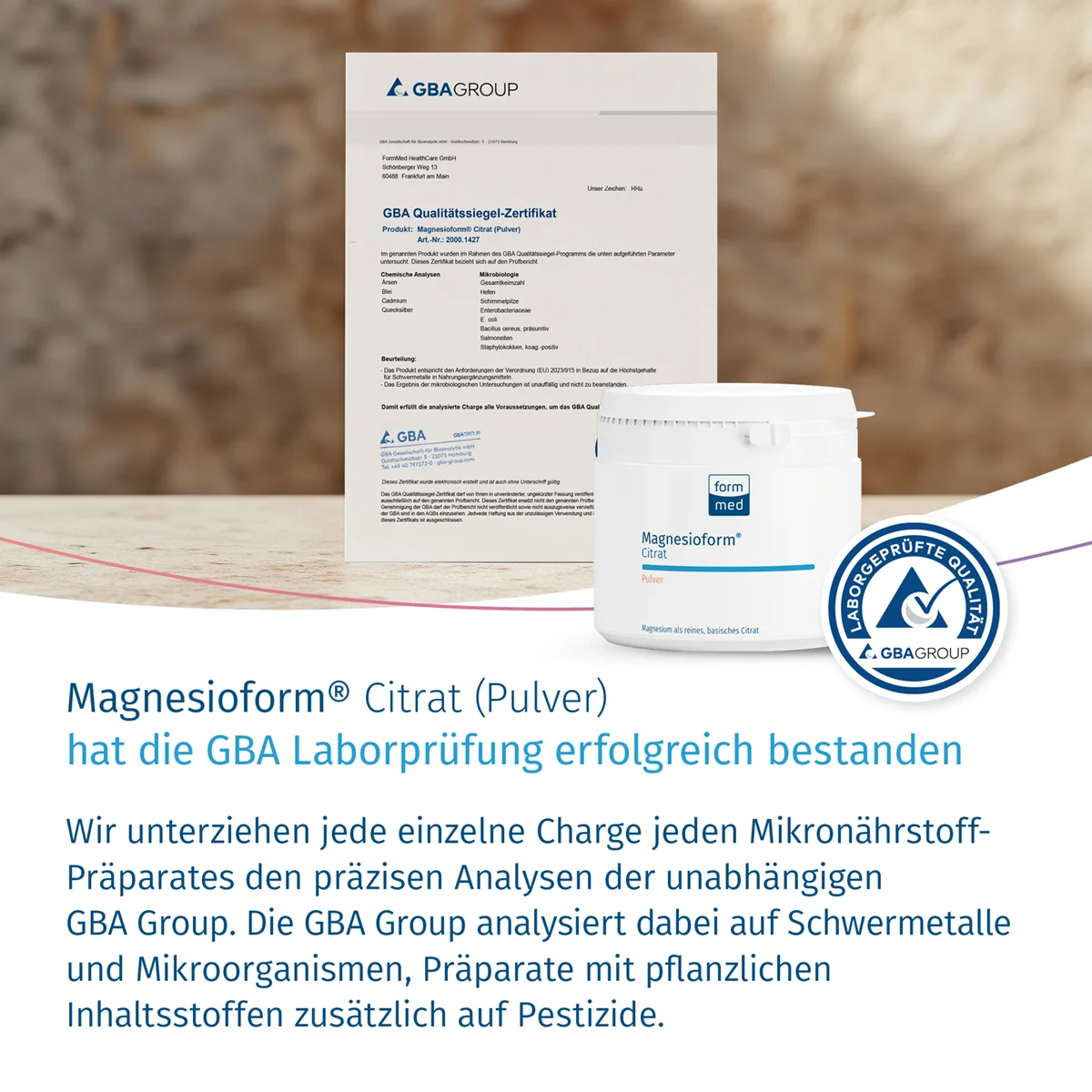 Magnesioform® Citrat (Pulver)