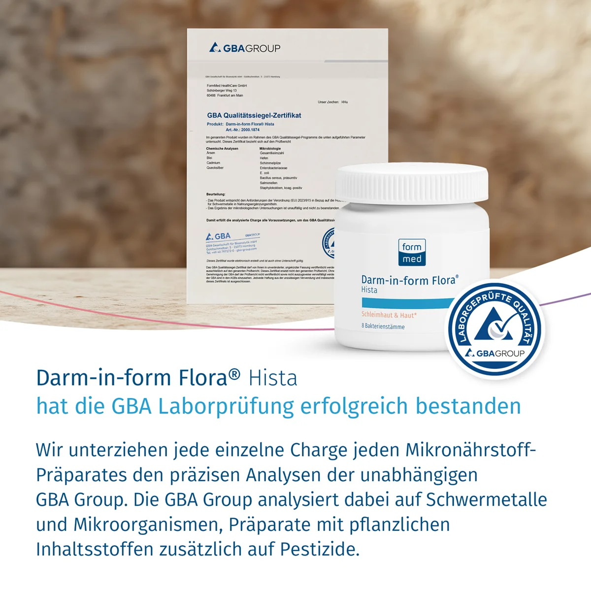 Darm-in-form Flora® Hista