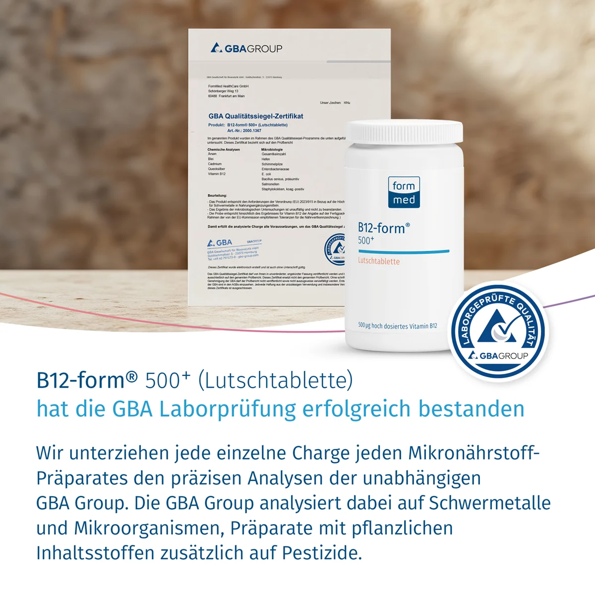 B12-form® 500+ (Lutschtablette) B12-form® 500+ (Lutschtablette)