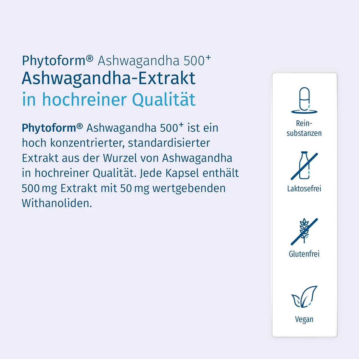 Phytoform® Ashwagandha 500+