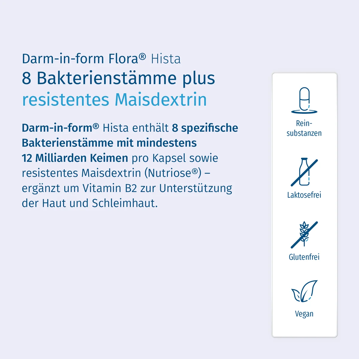 Darm-in-form Flora® Hista