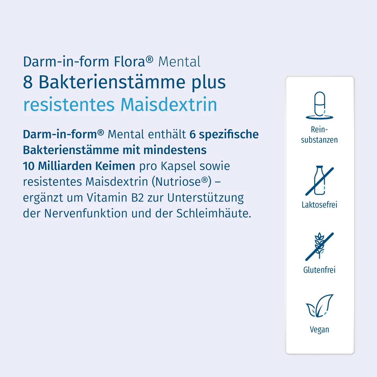 Darm-in-form Flora® Mental Darm-in-form Flora® Mental