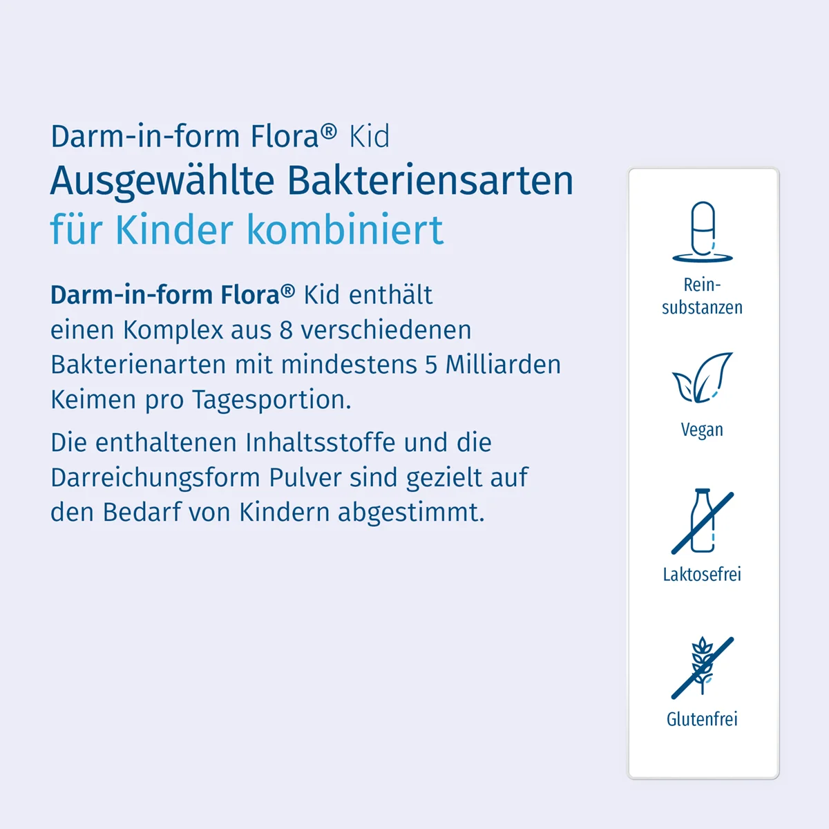 Darm-in-form Flora® Kid
