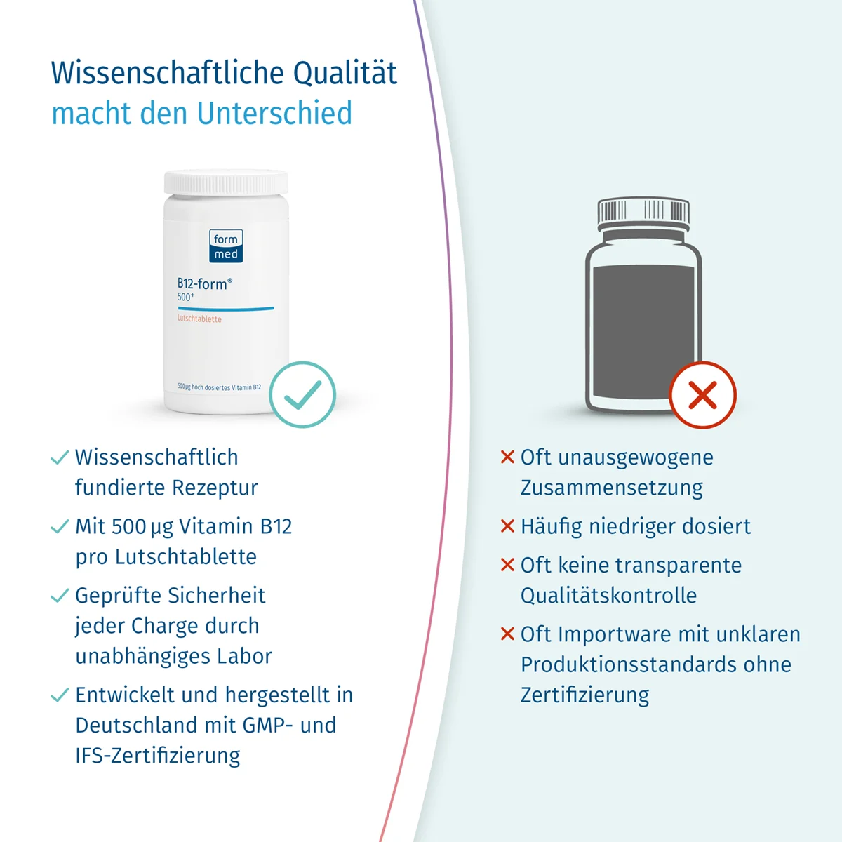 B12-form® 500+ (Lutschtablette) B12-form® 500+ (Lutschtablette)