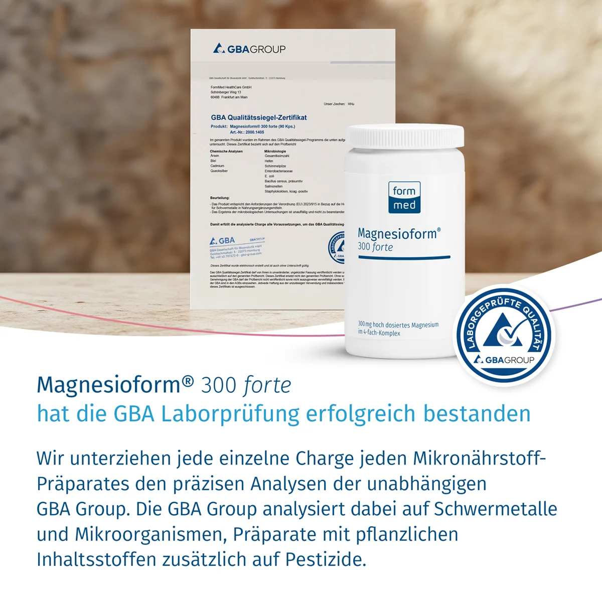 Magnesioform® 300 forte | FormMed HealthCare GmbH