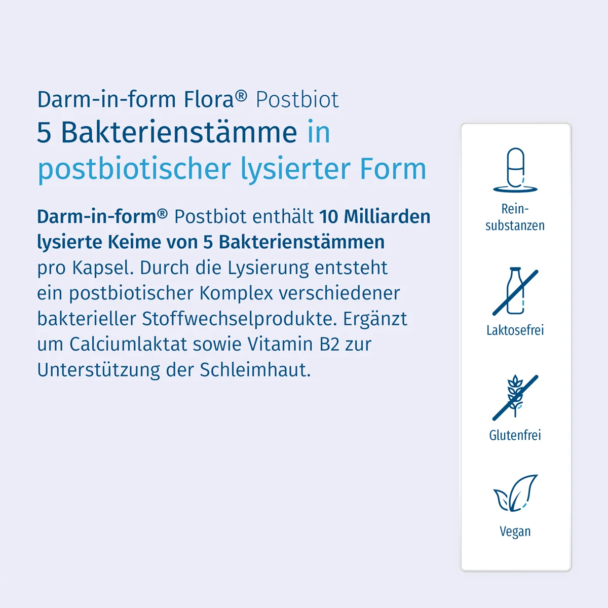 Darm-in-form Flora® Postbiot Darm-in-form Flora® Postbiot