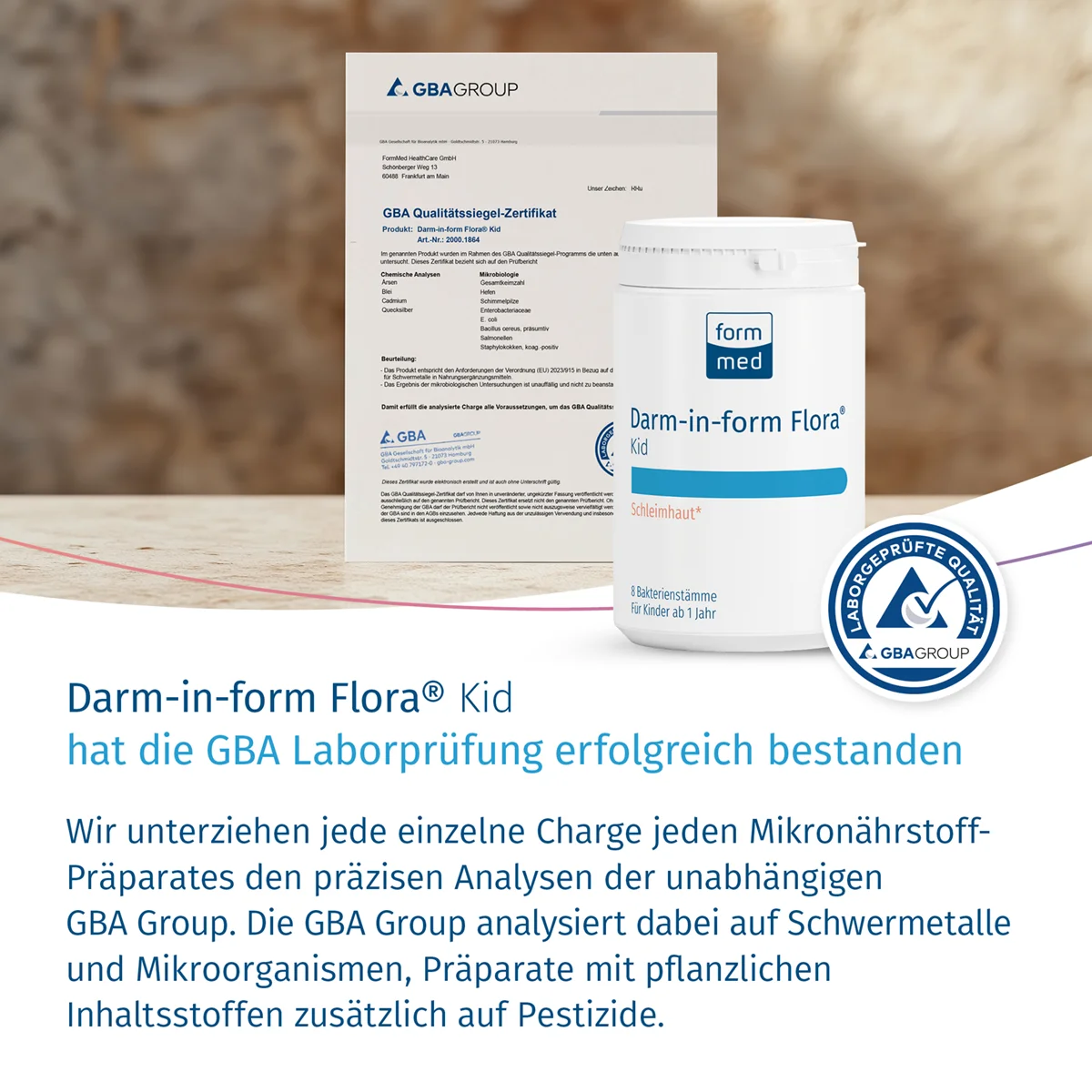 Darm-in-form Flora® Kid