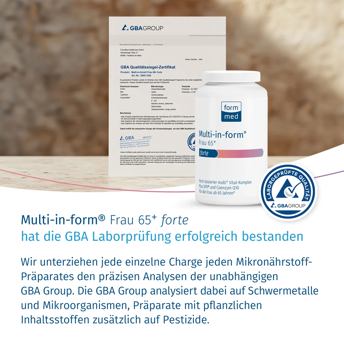 Multi-in-form® Frau 65+ forte