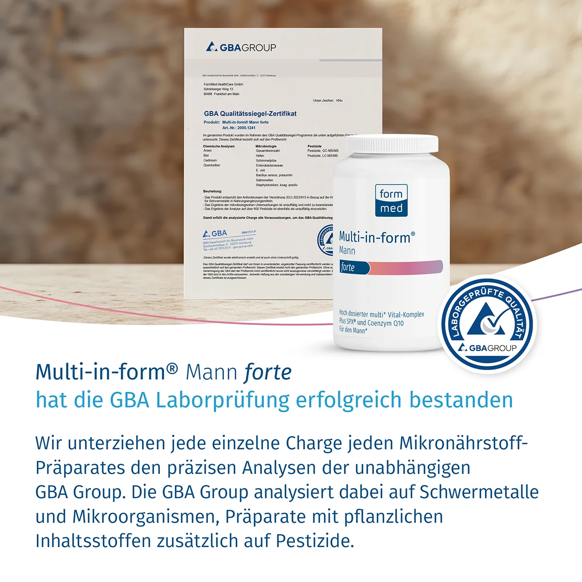 Multi-in-form® Mann forte